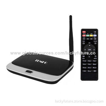 Android 4.2 RK3188 Quad Core TV Player with 2GB/8GB, Wi-Fi, BT, HDMI, LAN, AV, Dual Antennas